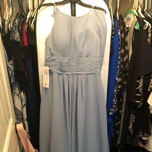 azazie bonnie dusty blue